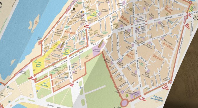 Plan de Marrakech et Essaouira
