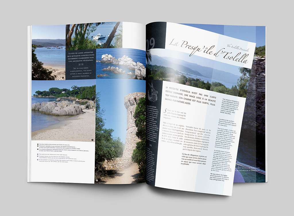 Double page brochure Altagna