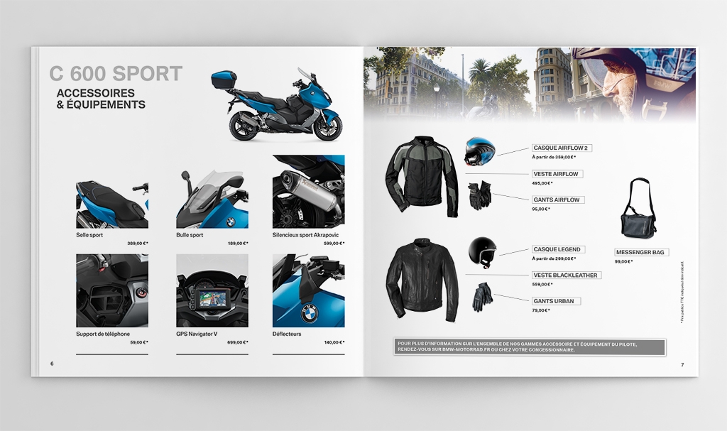 Catalogue scooters BMW C 600 Sport