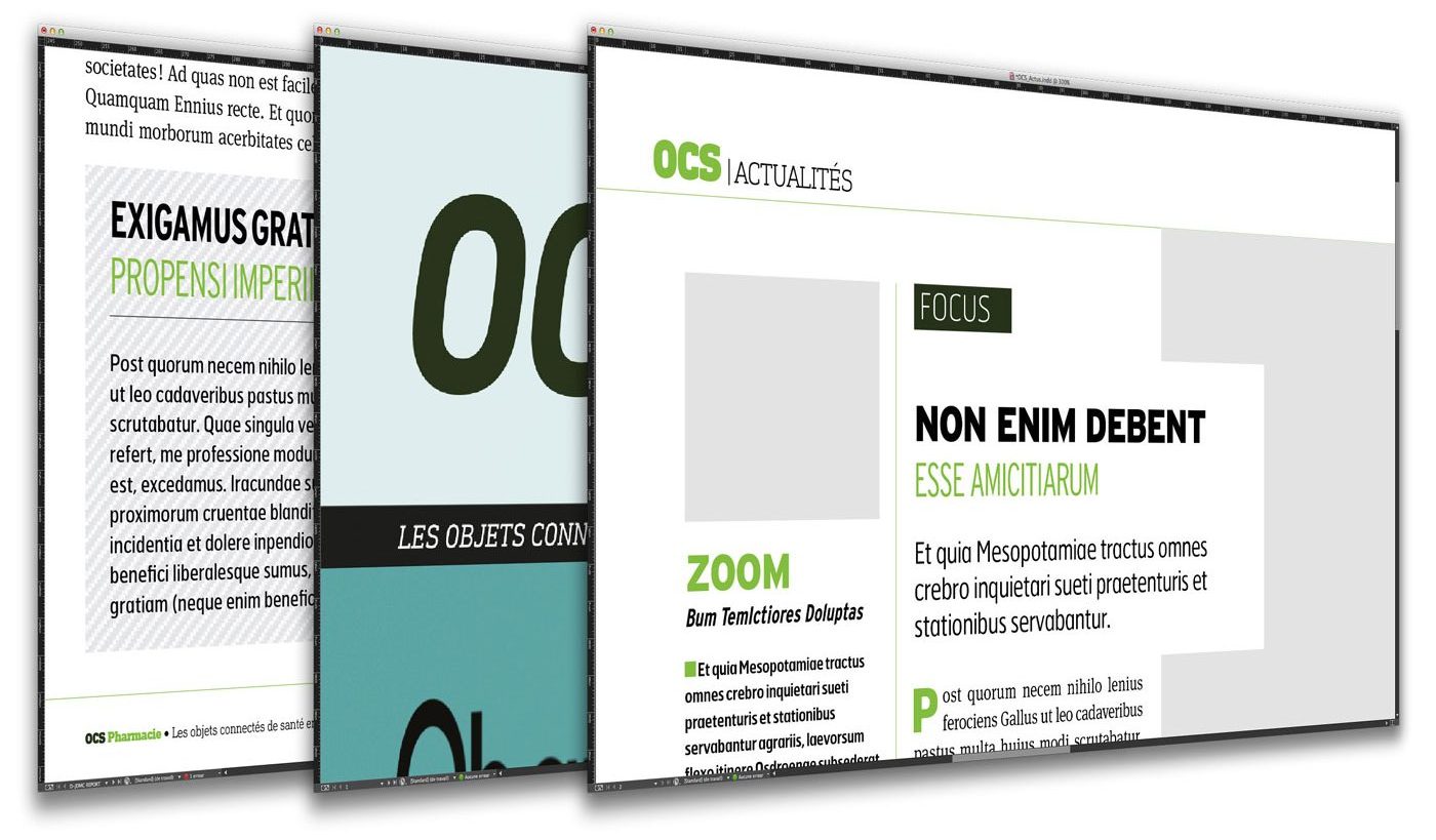 OCS habillage graphique