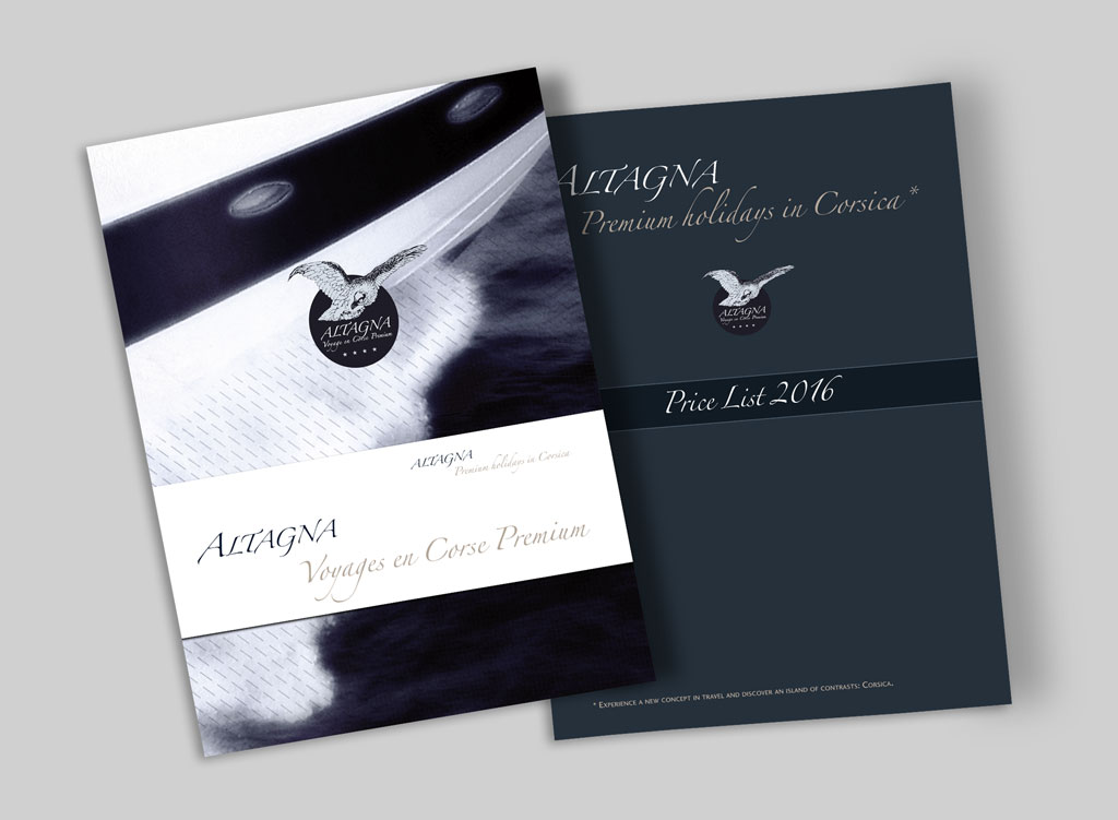 Brochure et plaquette tarifs Altagna